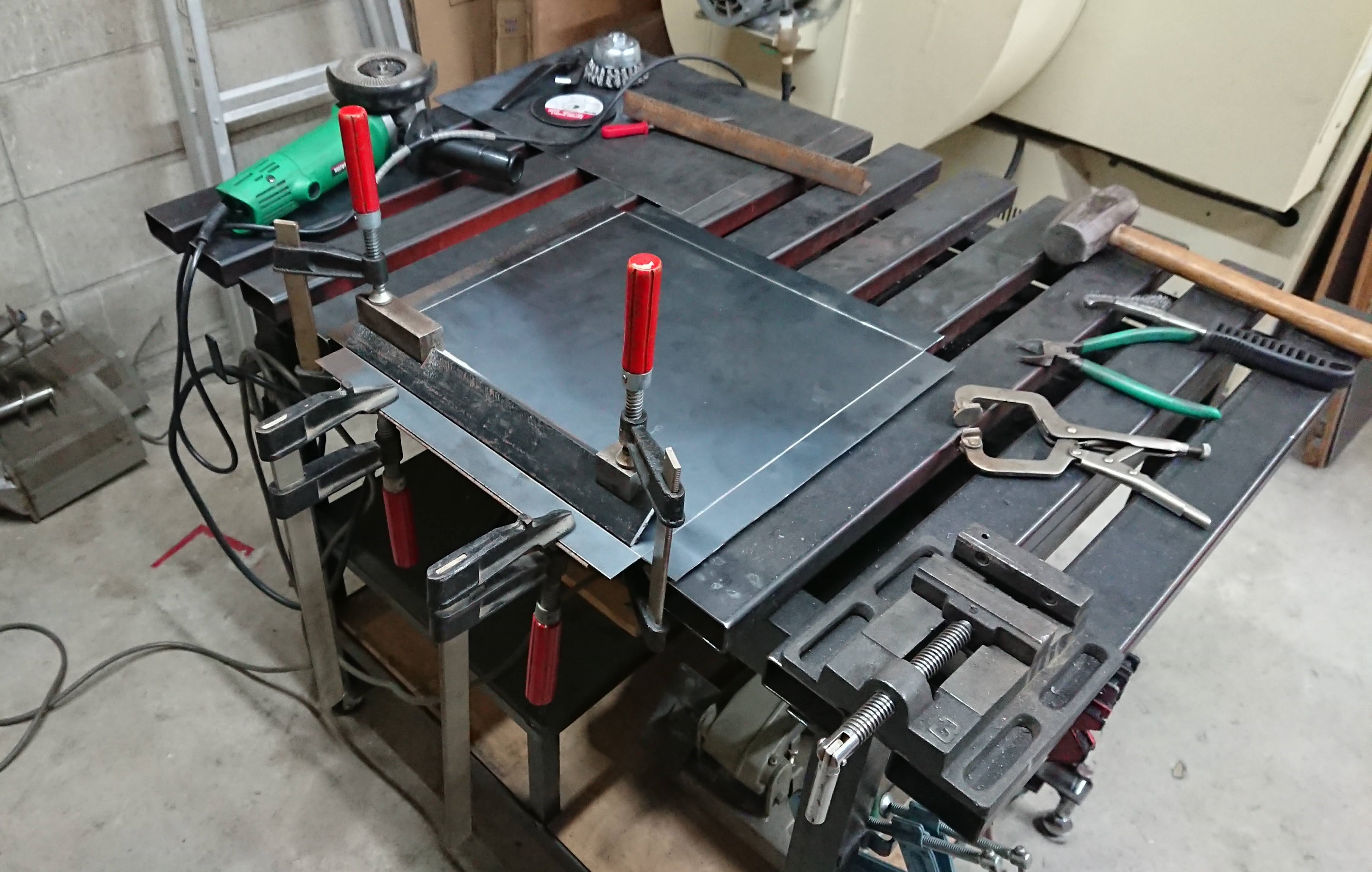 焊接平台工作桌